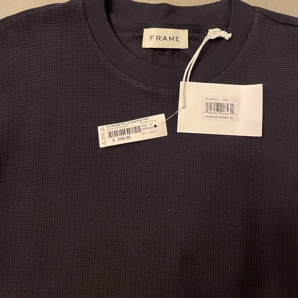 Frame Men's Waffle Long Sleeve Tee - Picture 6 of 7